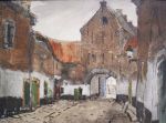 Verkocht.Schulman.David Schulman.1881-1966.Noordhavenpoort te Zierikzee.